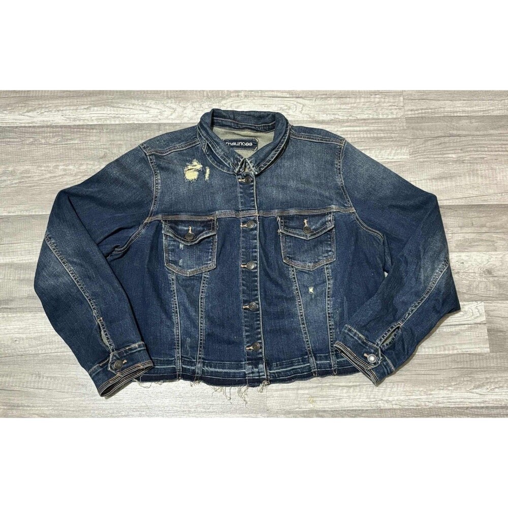 Maurices Women’s  Denim Jean Jacket Women’s Size 2